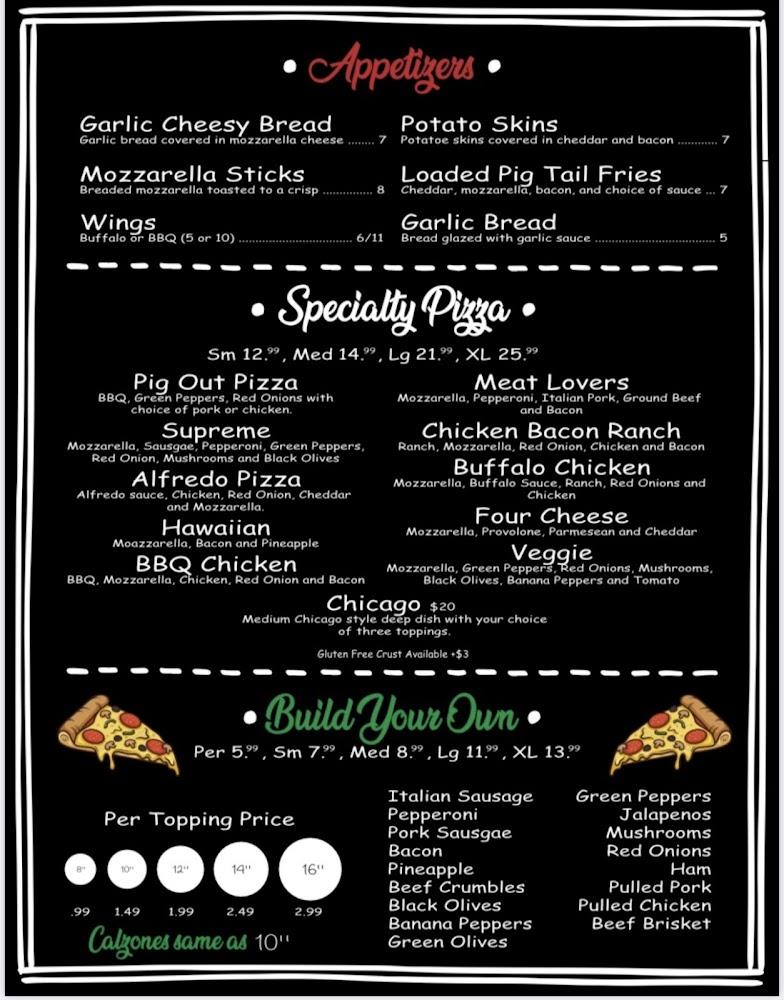 Pig Out Pizza Menu image 2